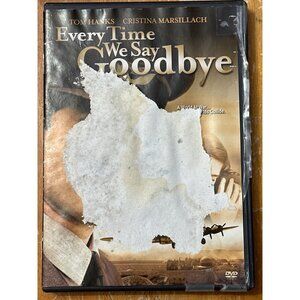 Every Time We Say Goodbye DVD 2006 	Moshé Mizrah  Film Starring Tom Hanks
